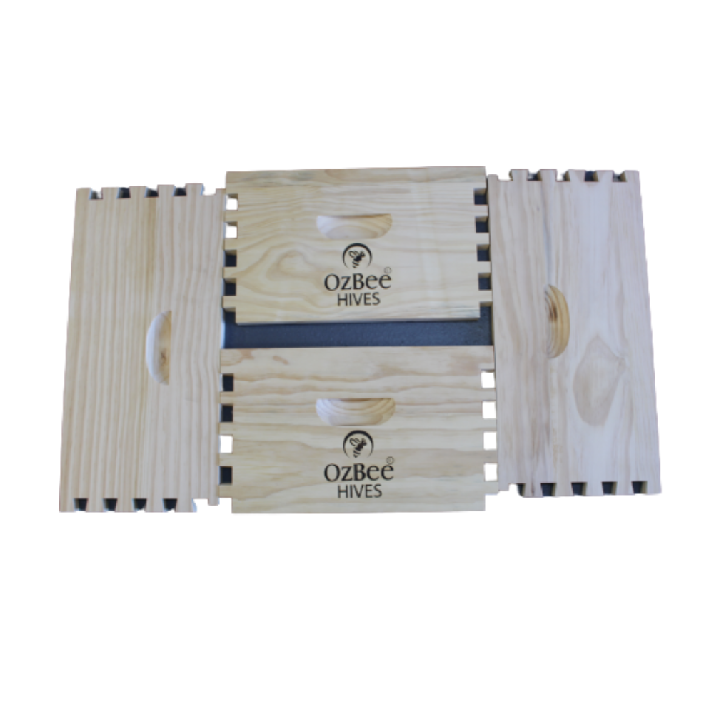 10 X Beehive Super Bee Hive Box Dovetail Joint 8 Frame Full Depth Boxes Supers-1