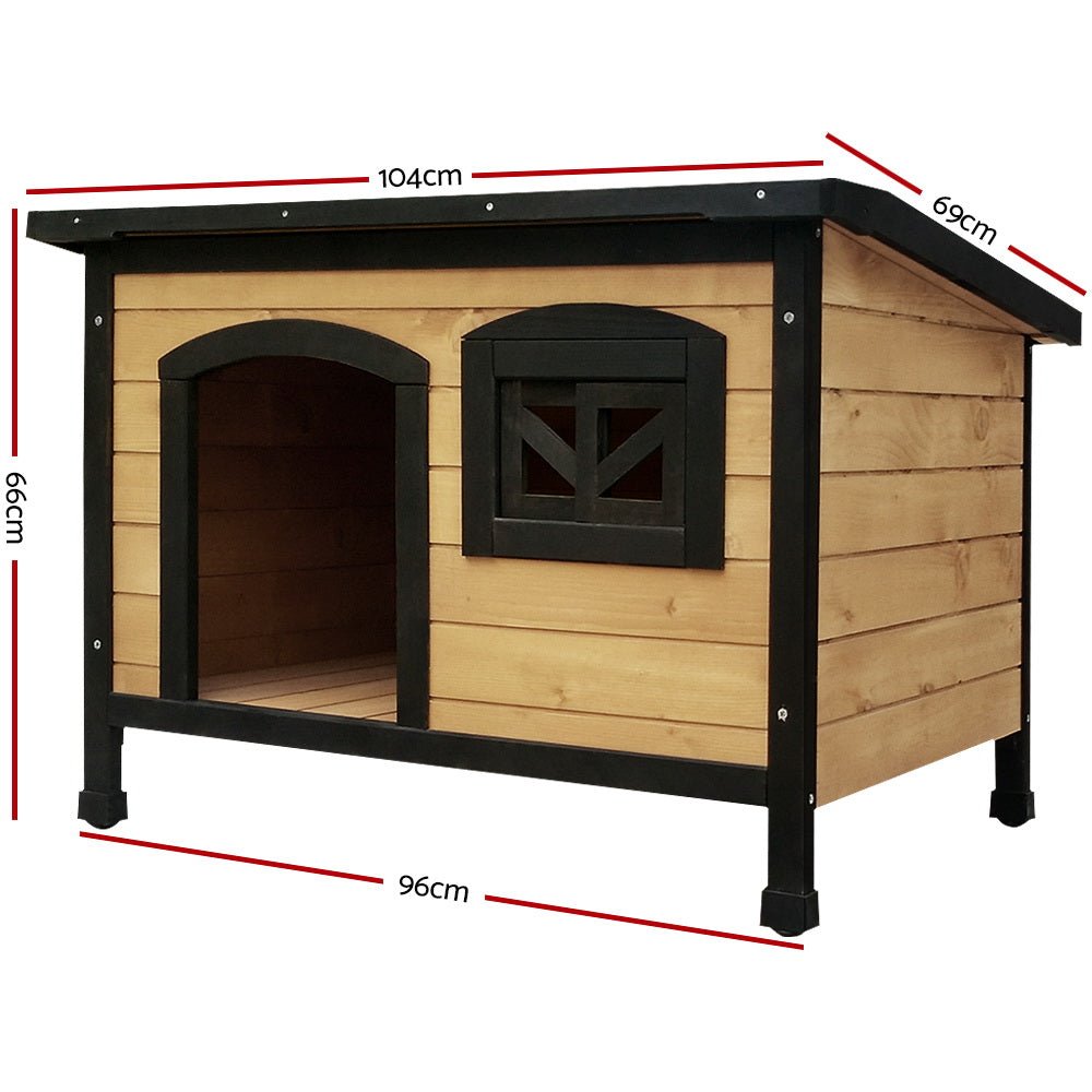 Dog Kennel with Elevated Floor - 2 Sizes-5