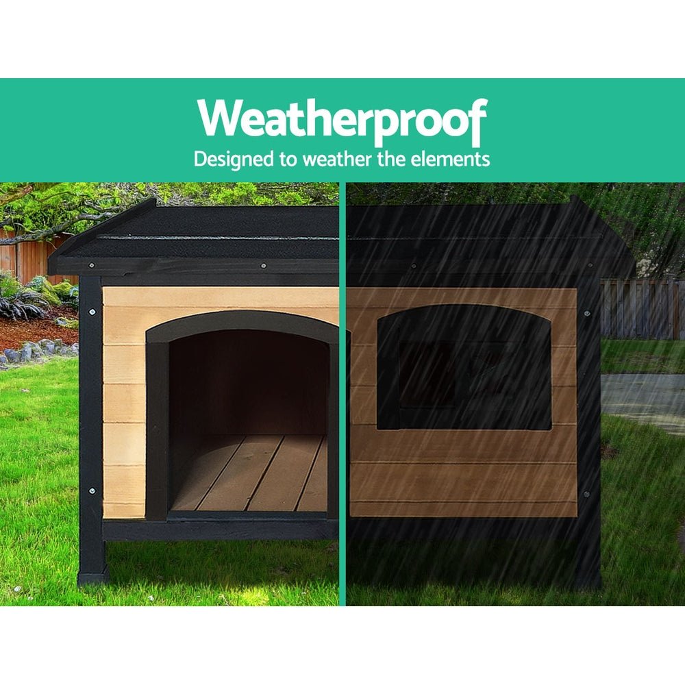 Dog Kennel with Elevated Floor - 2 Sizes-2