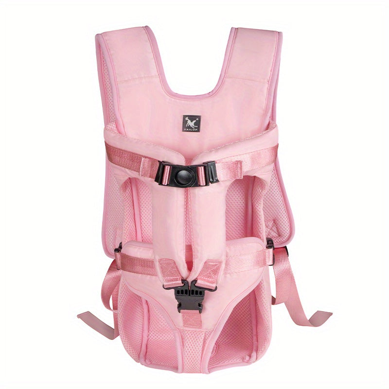 Adjustable Hands Free Dog Backpack Carrier