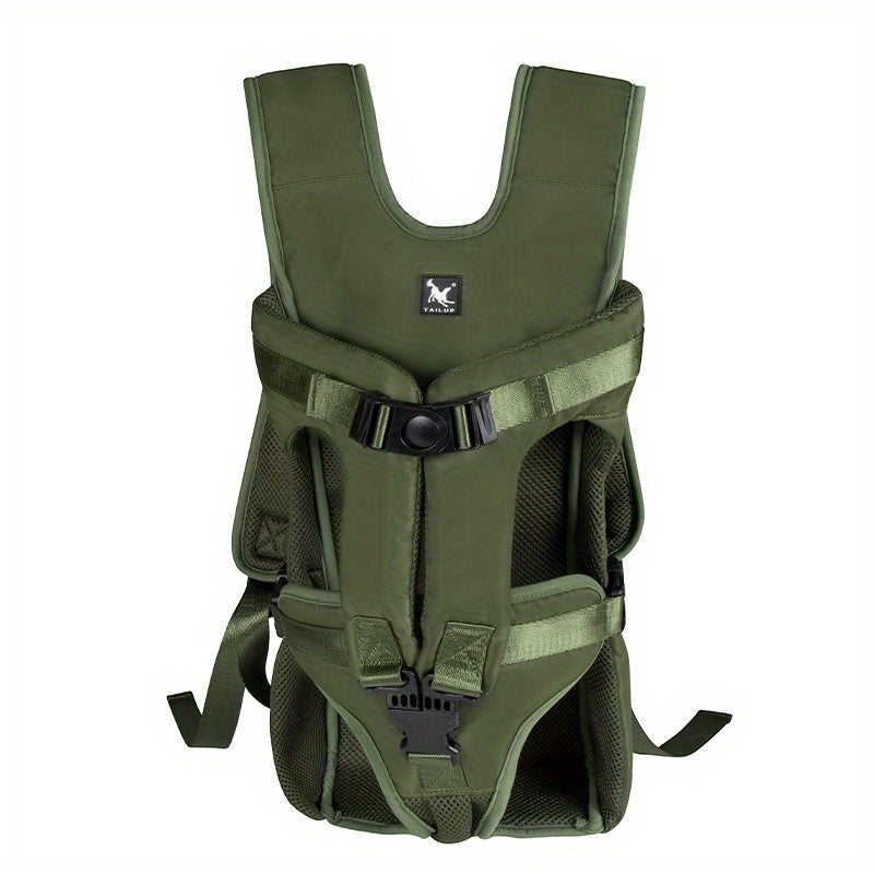 Adjustable Hands Free Dog Backpack Carrier