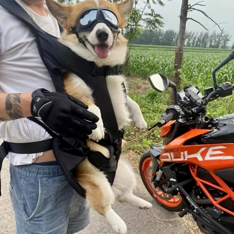 Adjustable Hands Free Dog Backpack Carrier
