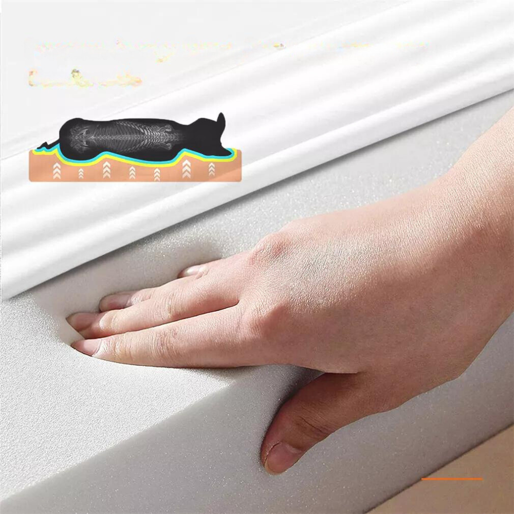 Comfy Orthopedic Dog Bed - Washable for Easy Maintenance - Perfect for Restful Sleep!