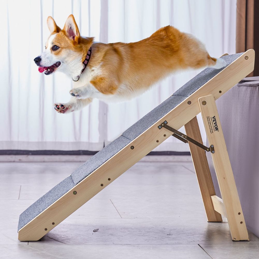 2 in 1 Foldable Pet Steps Ramp for Small to Large Dogs