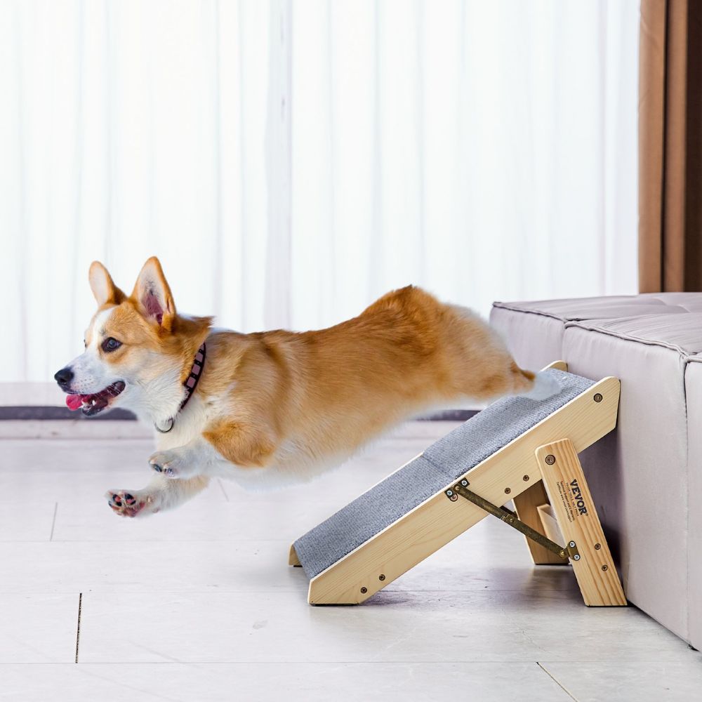 2 in 1 Foldable Pet Steps Ramp for Small to Large Dogs