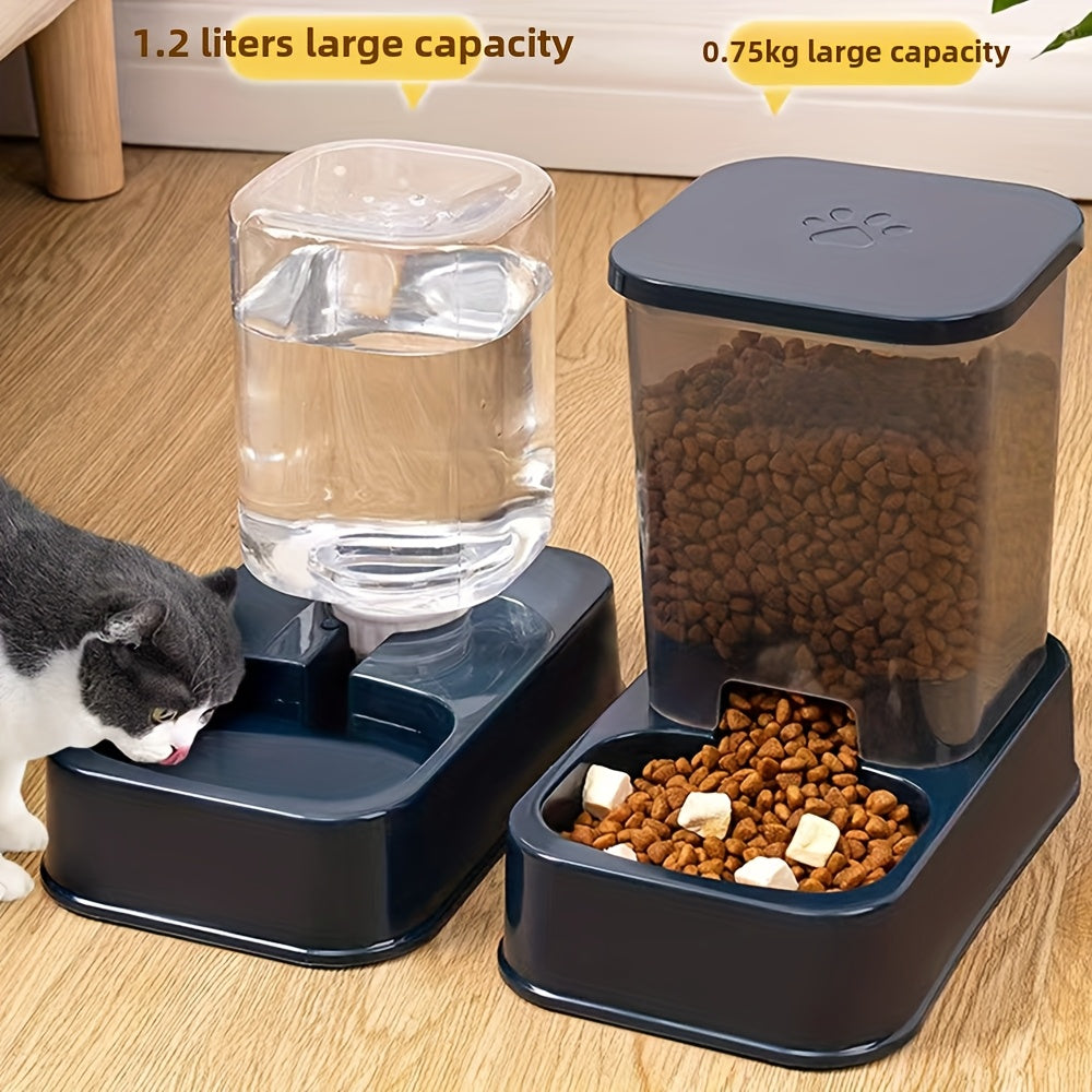 Water Dispensers Set for Cats & Dogs Automatic Pet Feeders-3